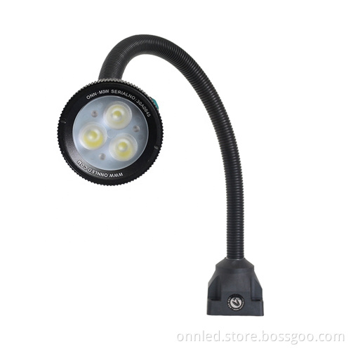ONN-M3W Anti-Corrosion Flexible CNC Machine Waterproof Work Light (12V/24V/220V)
